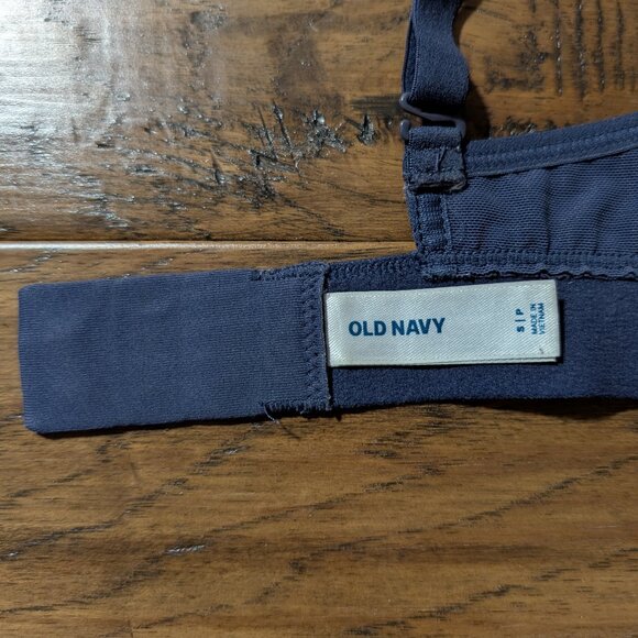 Old Navy mesh bralette bra blue size small - Picture 9 of 12